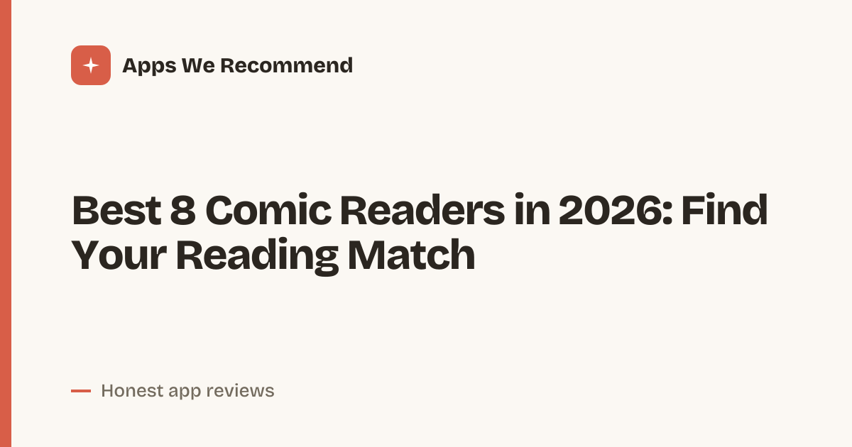Cover for Best 8 Comic Readers in 2026: Compare Formats and Features