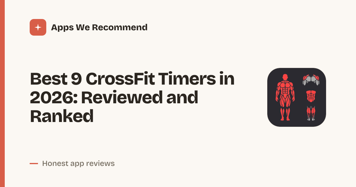 Cover for Best 9 CrossFit Timers in 2026: Top Picks for WODs