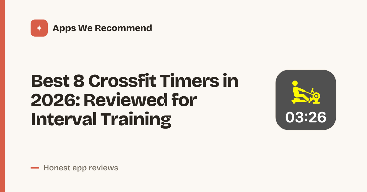 Cover for Best 8 Crossfit Timers in 2026: Top Picks for WODs