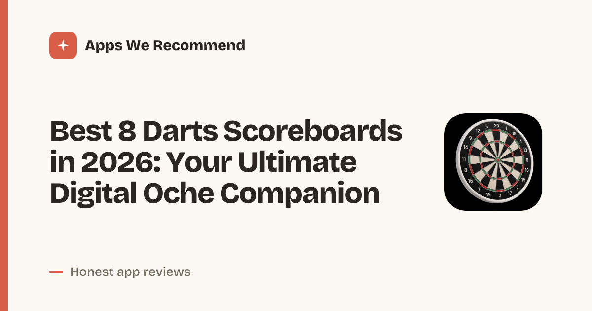 Cover for Best 8 Darts Scoreboards in 2026: Score Smarter, Play Faster