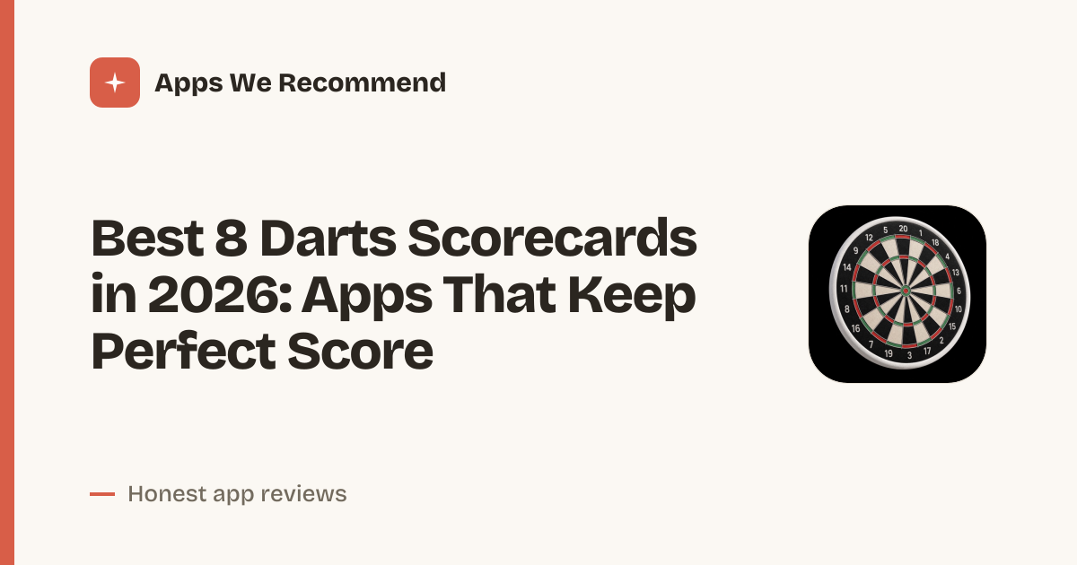 Cover for Best 8 Darts Scorecards in 2026: Track Every Throw
