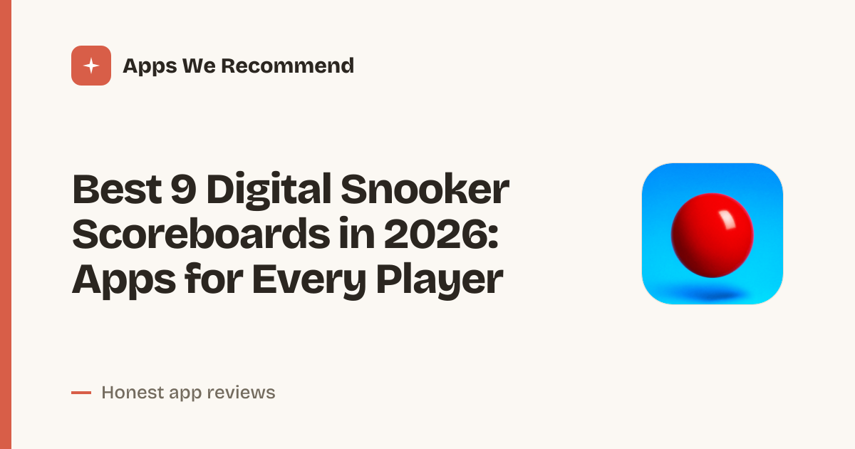 Cover for Best 9 Digital Snooker Scoreboards in 2026: Track Every Frame