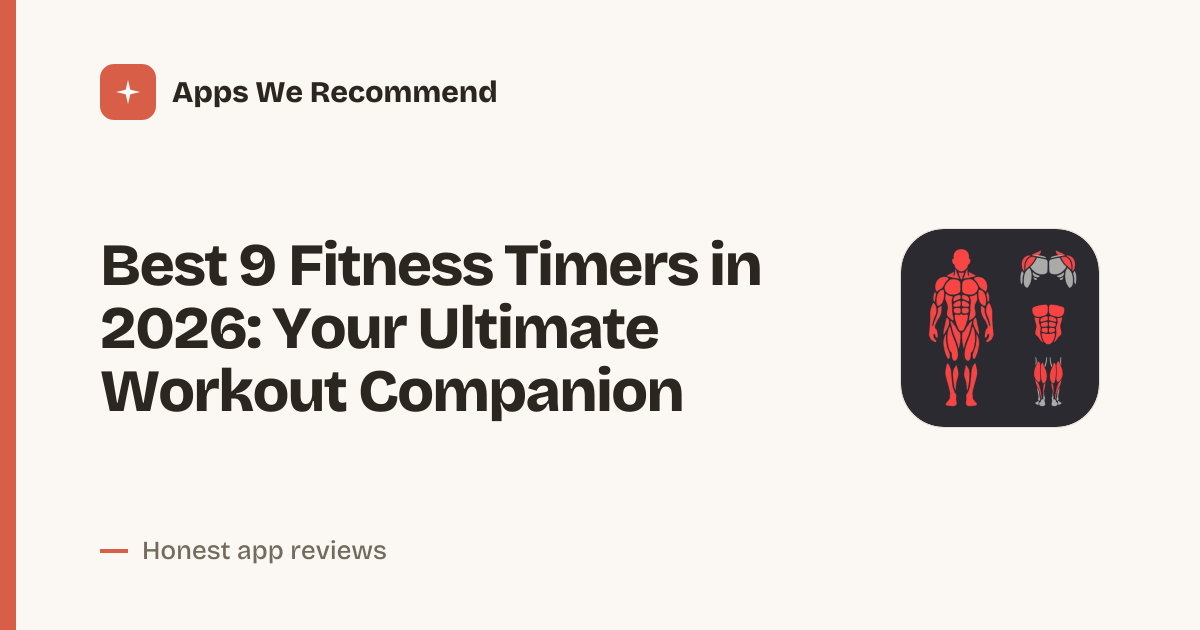 Cover for Best 9 Fitness Timers in 2026: Track Every Rep Perfectly