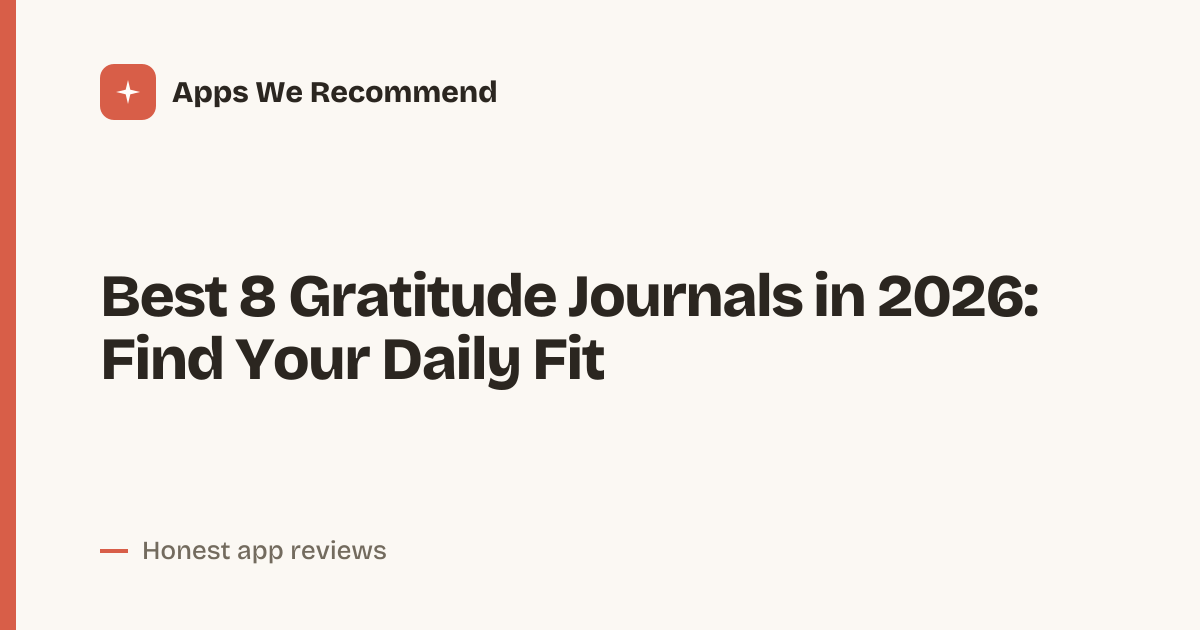 Cover for Best 8 Gratitude Journals in 2026: Build a Daily Habit