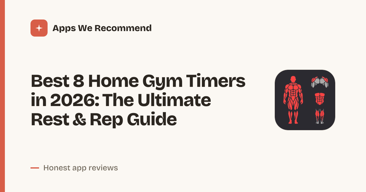 Cover for Best 8 Home Gym Timers in 2026: Track Rest, Build Muscle