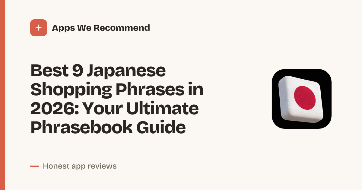 Cover for Best 9 Japanese Shopping Phrases in 2026: Master Bargain Talk