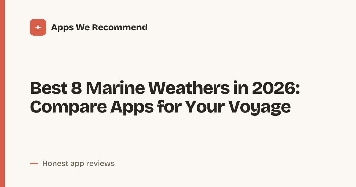 Cover for Best 8 Marine Weathers in 2026: Smarter Forecasts at Sea