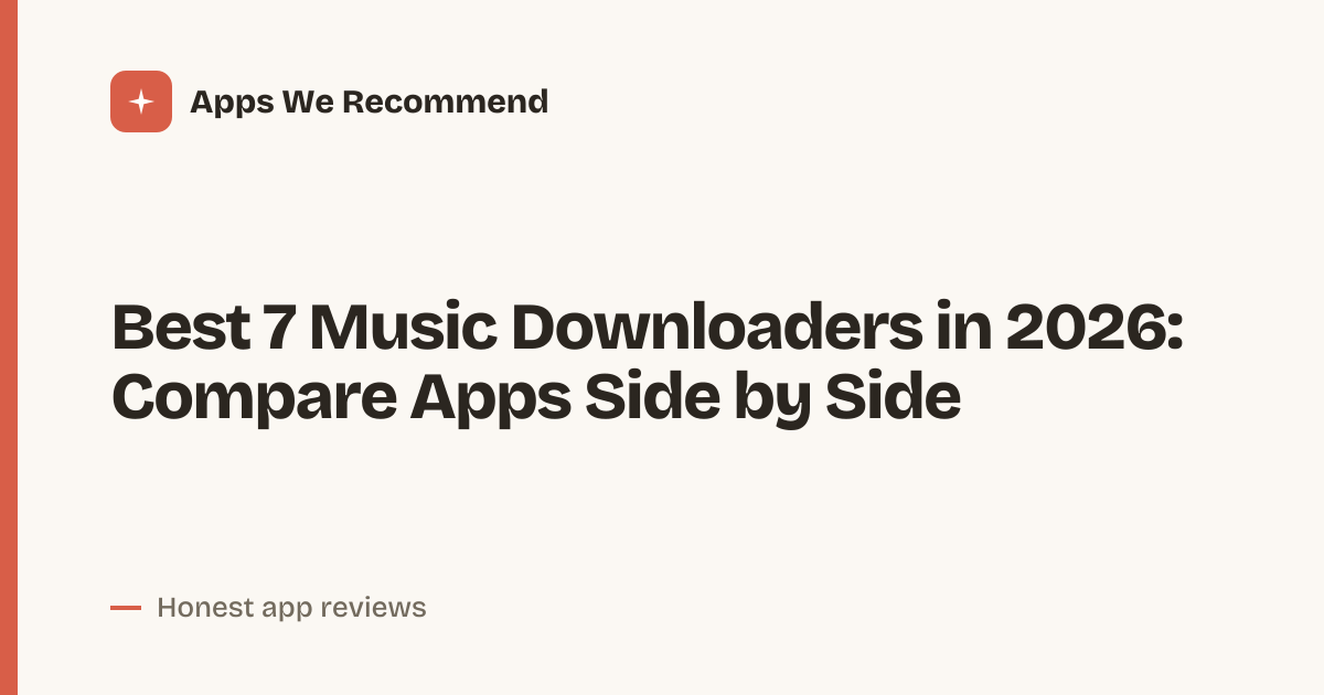 Cover for Best 7 Music Downloaders in 2026: Compare Features and Options
