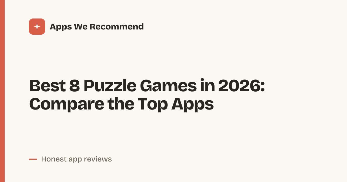 Cover for Best 8 Puzzle Games in 2026: Which Ones Fit?