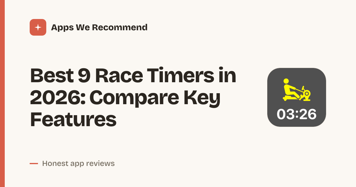 Cover for Best 9 Race Timers in 2026: Find Your Race Fit