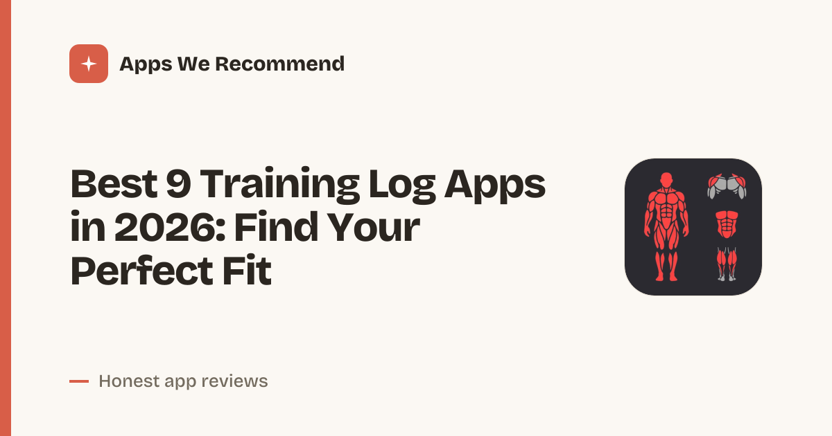 Cover for Best 9 Training Log Apps in 2026: Track Smarter