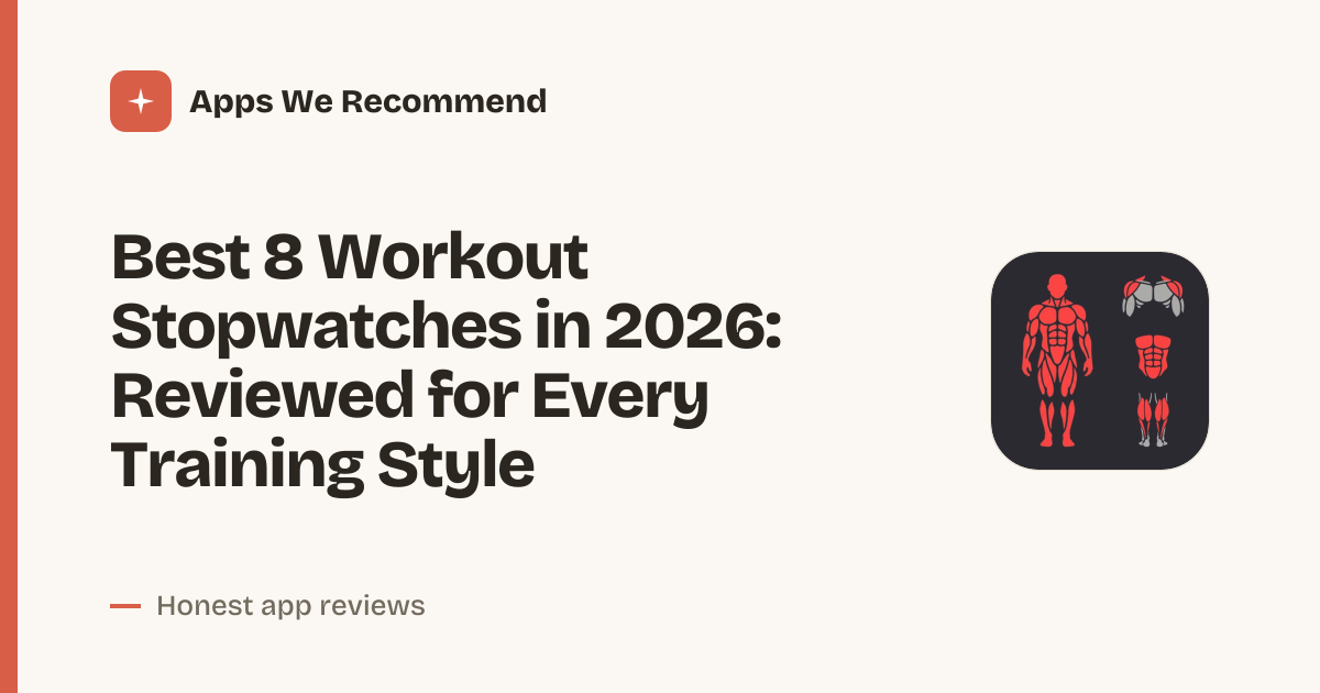 Cover for Best 8 Workout Stopwatches in 2026: Timers That Push You